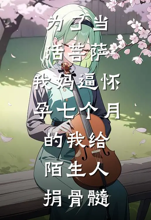 为了当活菩萨，我妈逼怀孕七个月的我给陌生人捐骨髓