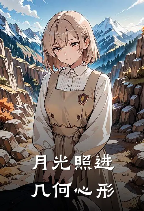 月光照进几何心形