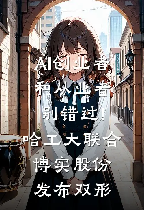 AI创业者和从业者别错过!哈工大联合博实股份发布双形