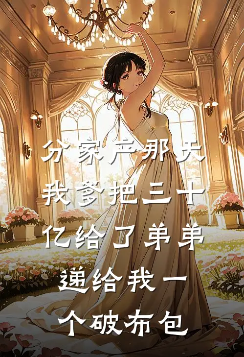 分家产那天我爹把三十亿给了弟弟，递给我一个破布包